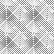 Perforated square overlapping spirals