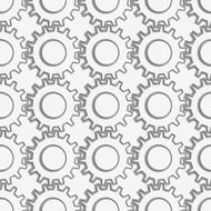 Perforated gears with thickening