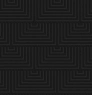 Textured black plastic overlapping squares