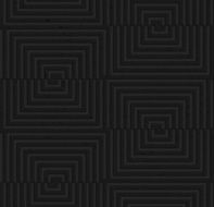 Textured black plastic cut and shifted squares