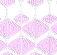 White colored paper pink Chinese lanterns