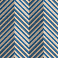 Retro fold blue striped zigzag