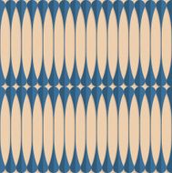 Retro fold blue clubs