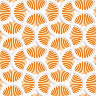 3D orange ray striped pin will grid