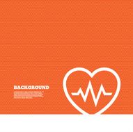 Heartbeat sign icon Cardiogram symbol N2
