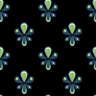 Seamless ornamental pattern background