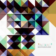 Abstract geometric background Modern overlapping triangles N384