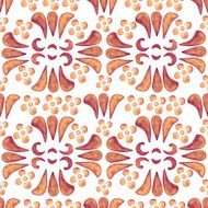 Watercolor floral seamless pattern N48