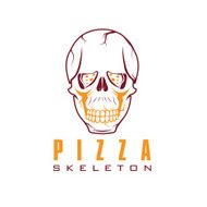 skull with slice of pizza N2