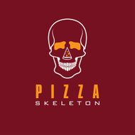 skull with slice of pizza N5