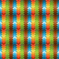 Seamless rainbow traingular pattern