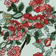 Beautiful floral seamless pattern N27