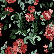 Beautiful floral seamless pattern N28