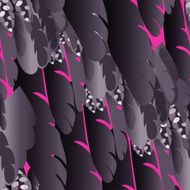 Feather seamless pattern N7