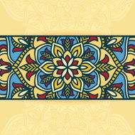 Circle flower mandala N3