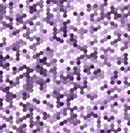 Honeycomb texture in violet spectrum