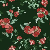 Beautiful floral seamless pattern N30