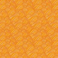 Orange wave seamless pattern background