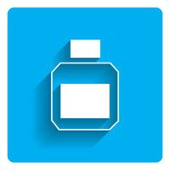 Cosmetics bottle icon
