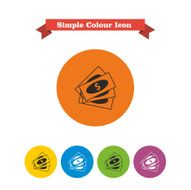 Banknotes icons