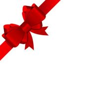Gift Bow with Ribbon Vector Illustration