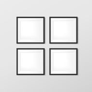 elegant blank photo frames set N2