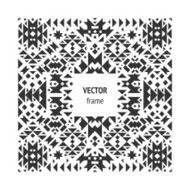 Vector abstract geometric frame N3