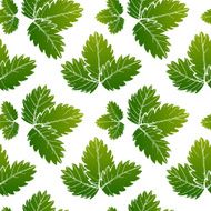 Seamless floral pattern green and summer seasonal vector background N3