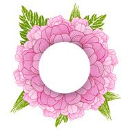 Colorful floral collection with leaves and flowers N2