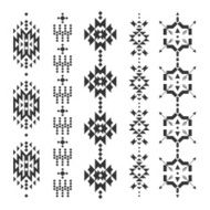 Vector abstract geometric elements N5