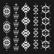 Vector abstract geometric elements N9