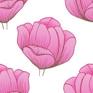 Abstract Elegance pattern with floral background N9