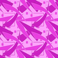 Seamless modern elements abstract pattern background