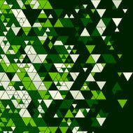 Salad Triangle Design Background Square