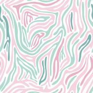Seamless pattern Texture of pastel wavy stripes