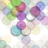 Abstract background geometric pattern of circles N2