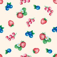 Watercolor seamless pattern N34