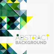 Abstract geometric background Modern overlapping triangles N404