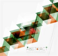 Abstract geometric background Modern overlapping triangles N413