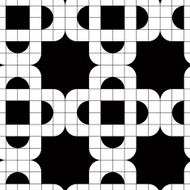 Geometric mosaic seamless pattern vector background N3