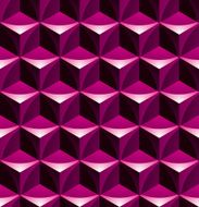 Colorful abstract textured geometric seamless pattern 3d