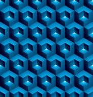 Regular colorful textured endless pattern 3d abstract