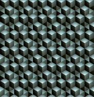 Futuristic continuous multicolored pattern illusive motif N3