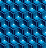 Colorful abstract textured geometric seamless pattern 3d N2
