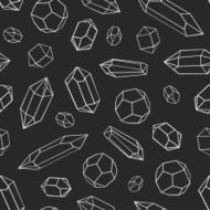 pattern with crystalls