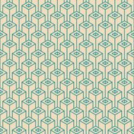 seamless isometric block pattern
