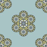 flower mandala pattern