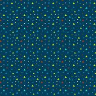 Triangles seamless background vector pattern