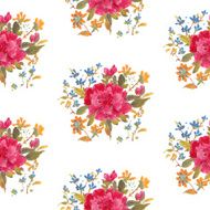 Watercolor Flowers N91