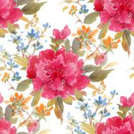 Watercolor Flowers N92